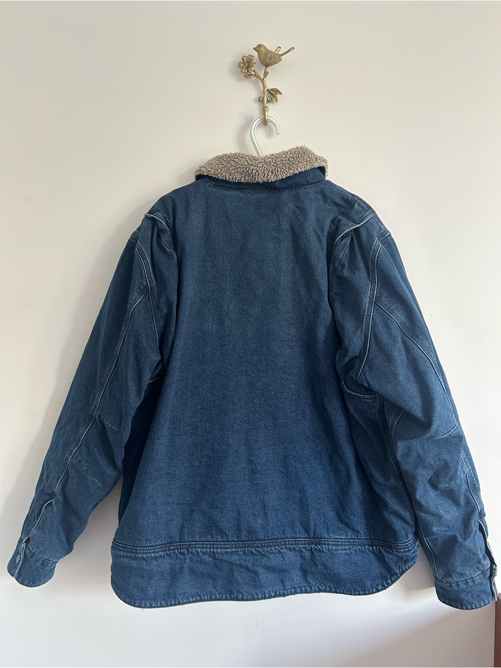 Carhartt Sherpa Lined Denim Jacket - Picture 9 of 11